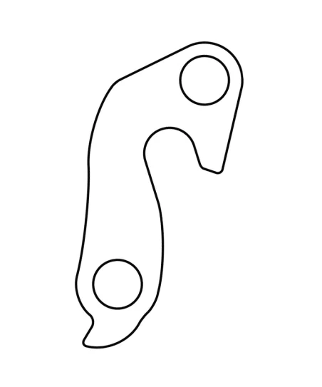Marwi UNION GH-084 derailleur hanger rear drawings