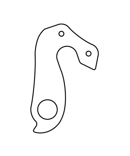 Marwi UNION GH-086 derailleur hanger rear drawings