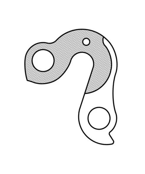Marwi UNION GH-090 derailleur hanger front drawings