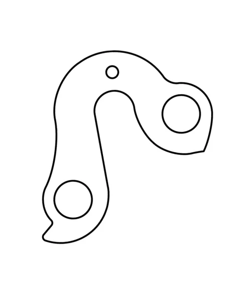 Marwi UNION GH-090 derailleur hanger rear drawings