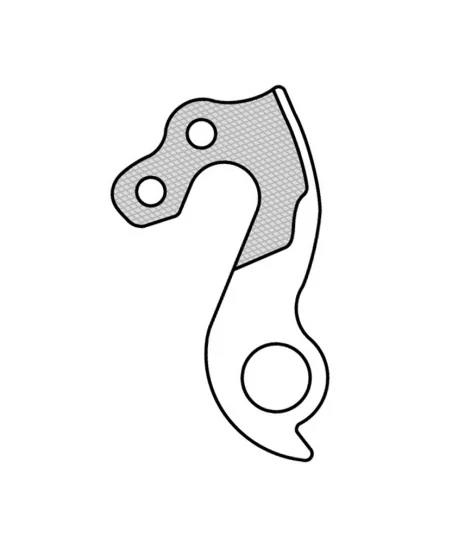 Marwi UNION GH-092 derailleur hanger Bianchi front drawings