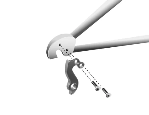 Marwi UNION GH-092 derailleur hanger Bianchi assembly drawings