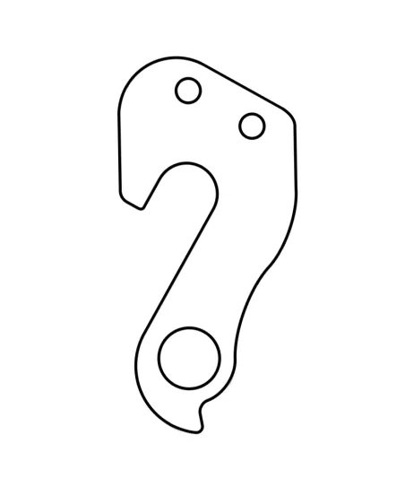 Marwi UNION GH-093 derailleur hanger rear drawings
