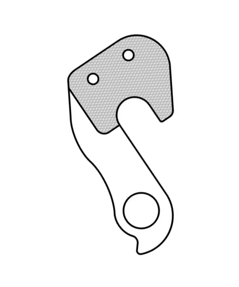 Marwi UNION GH-093 derailleur hanger front drawings