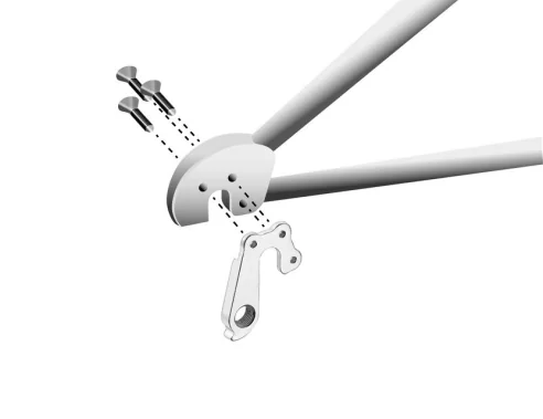 Marwi UNION GH-098 derailleur hanger assembly drawings