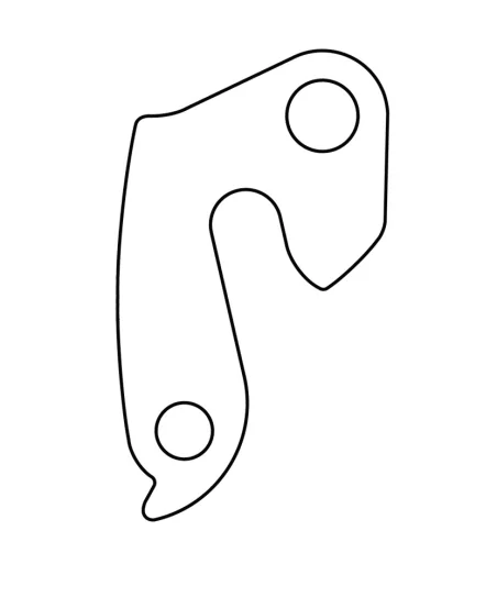 Marwi UNION GH-106 derailleur hanger rear drawings