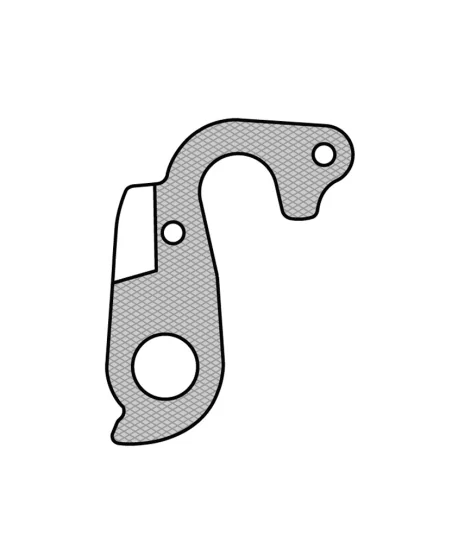 Marwi UNION GH-111 derailleur hanger rear drawings