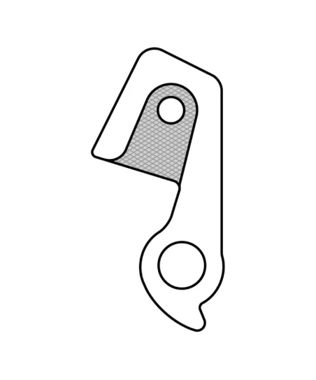 Marwi UNION GH-113 derailleur hanger front drawings