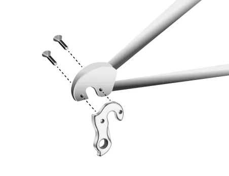 Marwi UNION GH-116 derailleur hanger assembly drawings