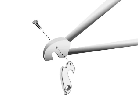 Marwi UNION GH-118 derailleur hanger assembly drawings