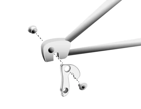 Marwi UNION GH-123 derailleur hanger assembly drawings