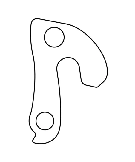 Marwi UNION GH-123 derailleur hanger rear drawings
