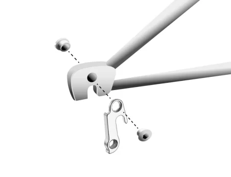 Marwi UNION GH-124 derailleur hanger assembly drawings