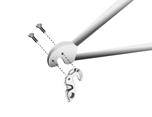 Marwi UNION GH-125 derailleur hanger assembly drawings