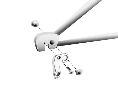 Marwi UNION GH-127 derailleur hanger assembly drawings