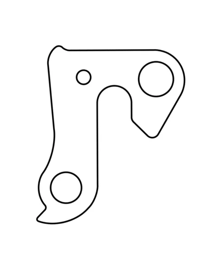 Marwi UNION GH-128 derailleur hanger rear drawings