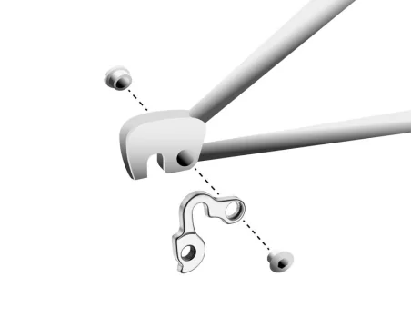 Marwi UNION GH-129 derailleur hanger assembly drawings