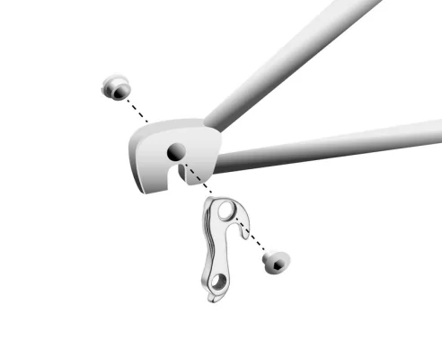 Marwi UNION GH-130 derailleur hanger assembly drawings