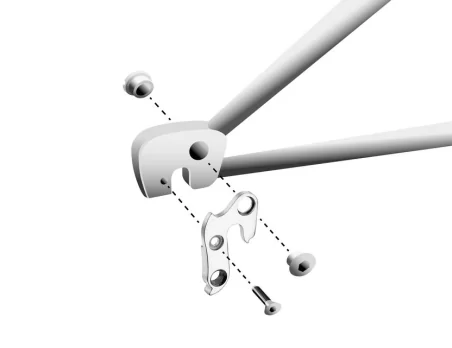 Marwi UNION GH-133 derailleur hanger assembly drawings