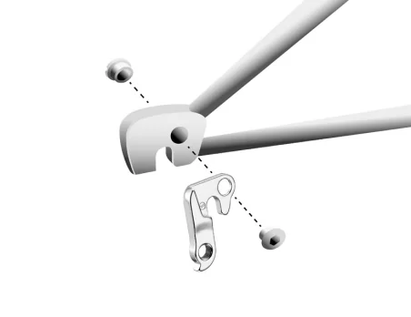 Marwi UNION GH-134 derailleur hanger assembly drawings