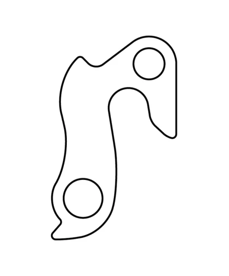 Marwi UNION GH-137 derailleur hanger rear drawings