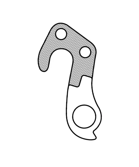 Marwi UNION GH-138 derailleur hanger front drawings