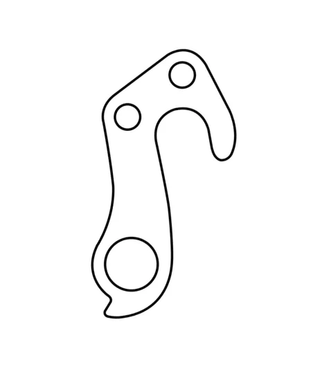 Marwi UNION GH-138 derailleur hanger rear drawings