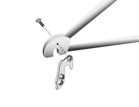 Marwi UNION GH-142 derailleur hanger assembly drawings