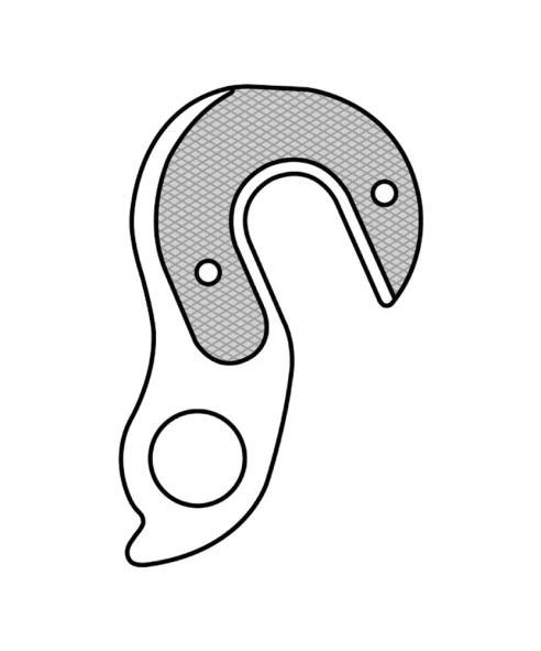 Marwi UNION GH-143 derailleur hanger front drawings