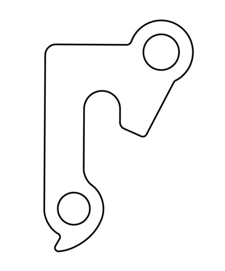 Marwi UNION GH-144 derailleur hanger rear drawings