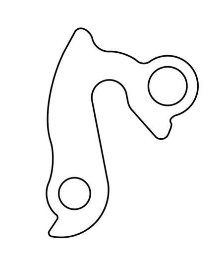 Marwi UNION GH-145 derailleur hanger rear drawings