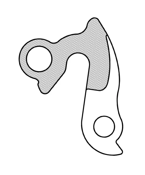 Marwi UNION GH-145 derailleur hanger front drawings