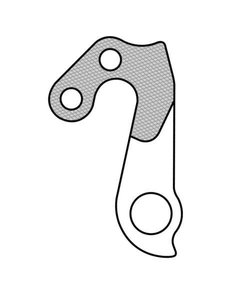 Marwi UNION GH-147 derailleur hanger front drawings