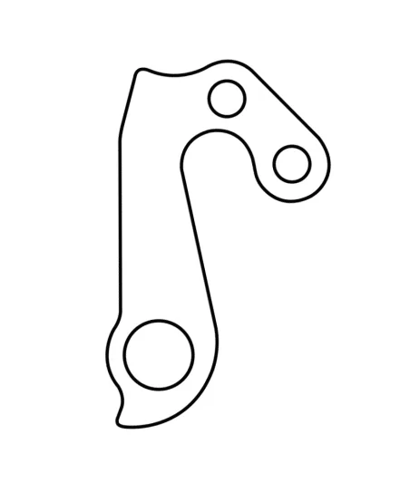 Marwi UNION GH-147 derailleur hanger rear drawings