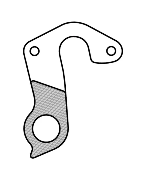 Marwi UNION GH-148 derailleur hanger front drawings