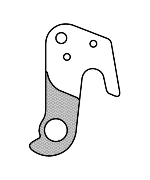Marwi UNION GH-149 derailleur hanger front drawings