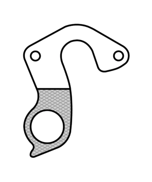 Marwi UNION GH-150 derailleur hanger front drawings