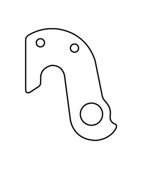 Marwi UNION GH-151 derailleur hanger rear drawings