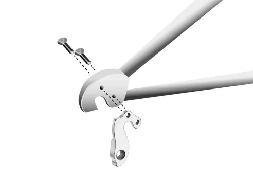 Marwi UNION GH-153 derailleur hanger assembly drawings