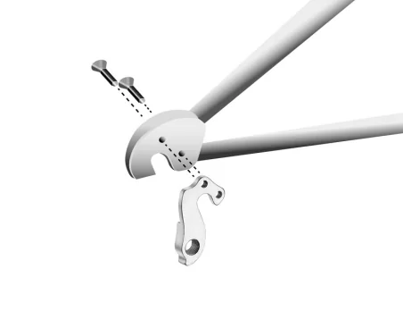 Marwi UNION GH-153 derailleur hanger assembly drawings