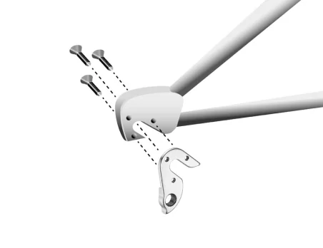 Marwi UNION GH-154 derailleur hanger assembly drawings