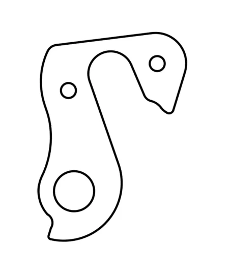 Marwi UNION GH-155 derailleur hanger rear drawings