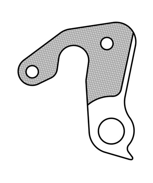 Marwi UNION GH-157 derailleur hanger front drawings
