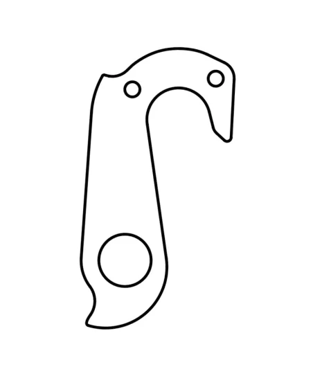 Marwi UNION GH-158 derailleur hanger rear drawings