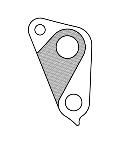 Marwi UNION GH-159 derailleur hanger front drawings