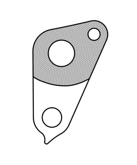 Marwi UNION GH-159 derailleur hanger rear drawings