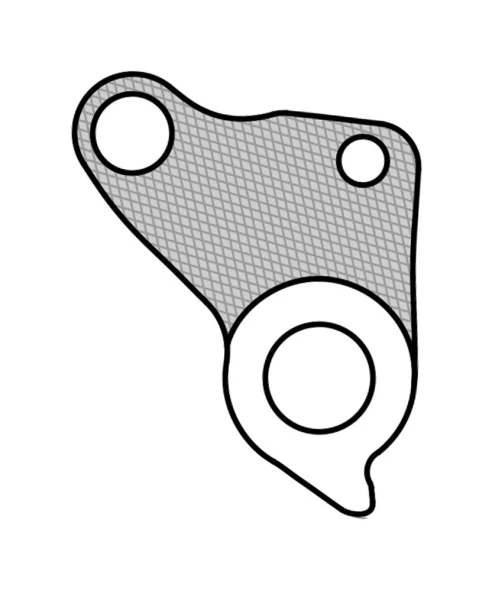 Marwi UNION GH-160 derailleur hanger front drawings