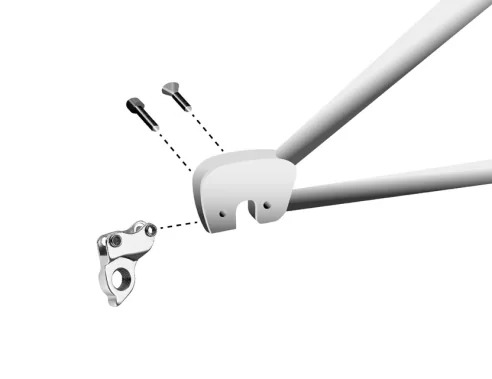 Marwi UNION GH-160 derailleur hanger assembly drawings