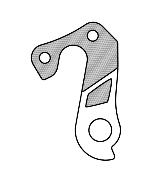 Marwi UNION GH-162 derailleur hanger front drawings