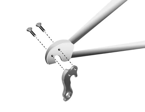 Marwi UNION GH-164 derailleur hanger assembly drawings